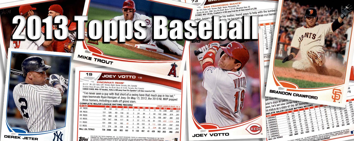 2013 Topps Baseball Cards 